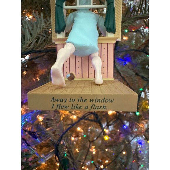 Vtg Hallmark Keepsake1997 Away to the Window The Night Before Christmas Ornament - Picture 5 of 12
